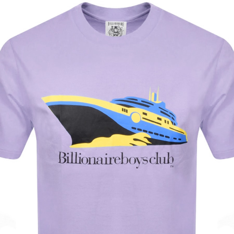 Alternative Image for ProductBillionaire Boys Club Boat T Shirt Lilac2